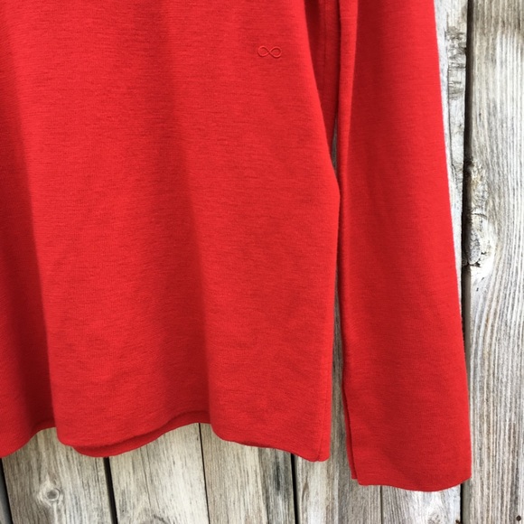 Sminfinity 100% Merino Wool Crewneck Sweater Red L - Picture 7 of 11